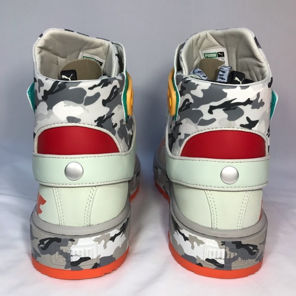 PUMA x Atelier New Regime Ren Boot Camo Shoes RARE - Picture 4 of 8
